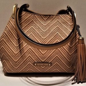 MICHAEL KORS RAVEN MULTI LARGE SHOULDER TOTE